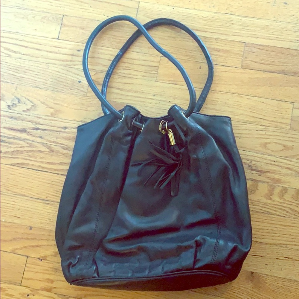 Black soft leather Micheal Kors  purse.